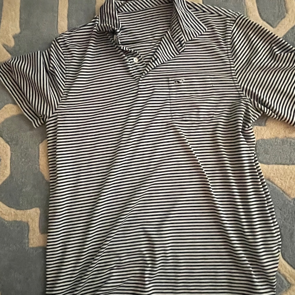 Striped polo